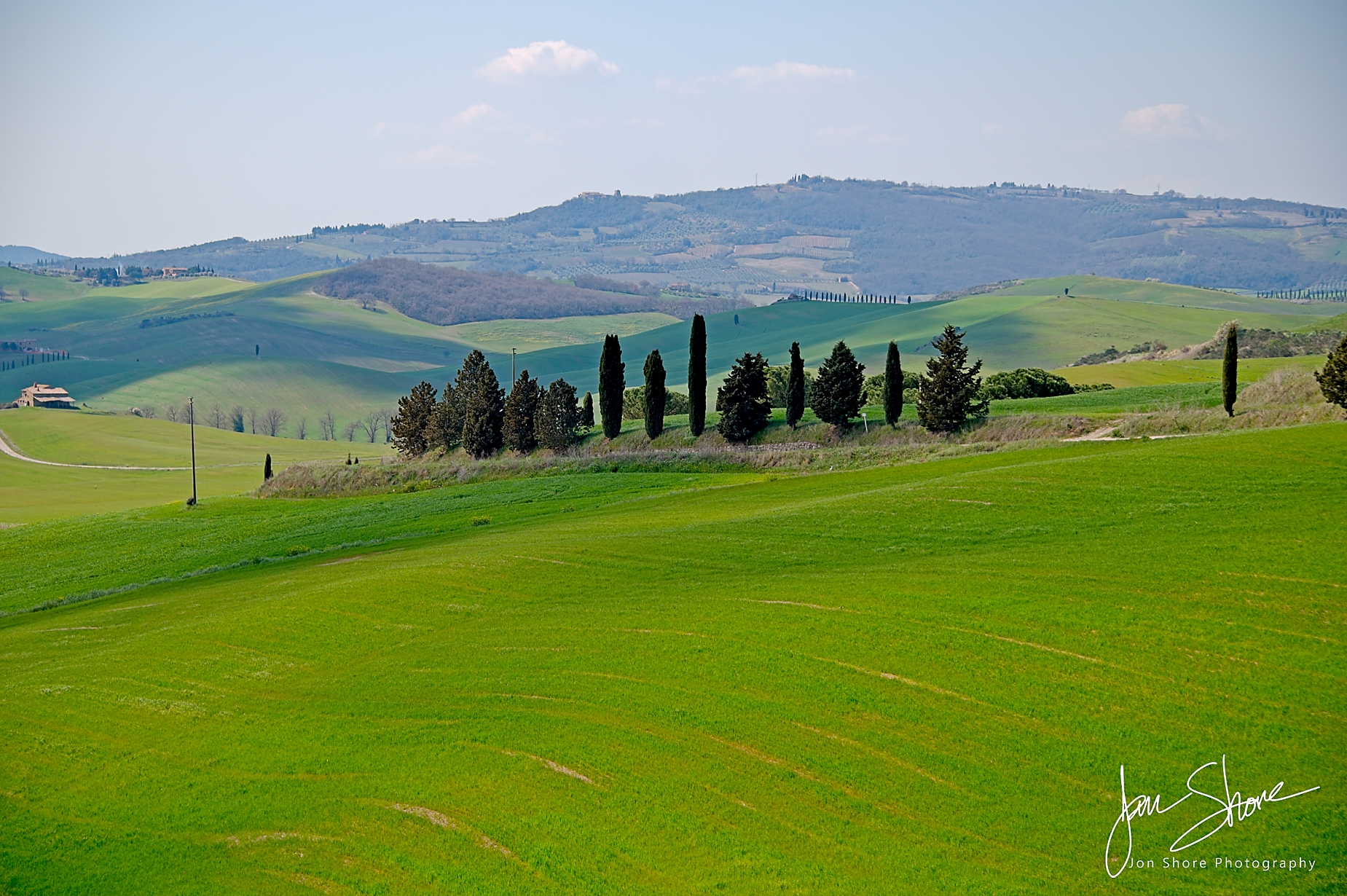 Pienza, Tuscany at golden hour